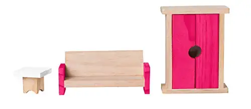 Hape International Woody Woodyland_102191874 Puppenhaus, Mehrfarbig — 11