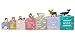 Stapelturm für Babys, Stapelbecher, Spielzeug ab 1 Jahr, arktische Tiere - 7X Tassen, 7X Tierfiguren - Bildungsspielzeug - Zahlen, Sprachen - Bemaltes Holz, Harter Karton - Geschenk für EIN Kleinkind — 21