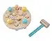 AdamToys Klopfbank MÖHRENFELD Hammerspiel Holzspielzeug Hammerbank Holz 7 Stifte Klopfspiel — 2