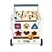 Lauflernwagen Holz Multi-Activity, 5-in-1 Spielzeug, Babywalker, Waldabenteuer, Waldtiere - Kinderspielzeug ab 1 Jahr - Lauflernwagen Junge, Mädchen - Blöcke, Stichsäge, Rad, Klemmbretter — 6