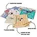AdamToys Aldo Montessori Set mit Perlen aus Holz, Kollektion Polartiere — 6