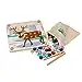 AdamToys Aldo Montessori Set mit Perlen aus Holz, Kollektion Polartiere — 15