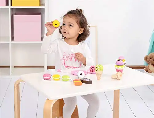 Lelin L40105 25-teiliges Eiscreme-Auswahl-Set, Mehrfarbig, 18.5 x 12 x 14 Centimeters — 11