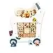 Lauflernwagen Holz Multi-Activity, 5-in-1 Spielzeug, Babywalker, Waldabenteuer, Waldtiere - Kinderspielzeug ab 1 Jahr - Lauflernwagen Junge, Mädchen - Blöcke, Stichsäge, Rad, Klemmbretter — 21