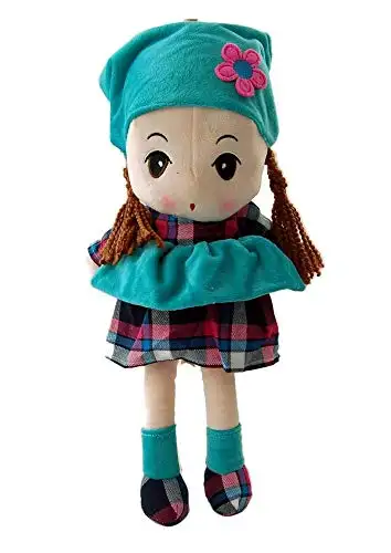 Fluffy Colours Weichpuppe Lena Stoffpuppe Kuschelpuppe Schmusepuppe Spielpuppe Stoff Puppe — 2