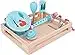 AdamToys Musik-Set EICHHÖRNCHEN Musikinstrumente Kinder Blockflöte Triangel Maraca Holz — 3