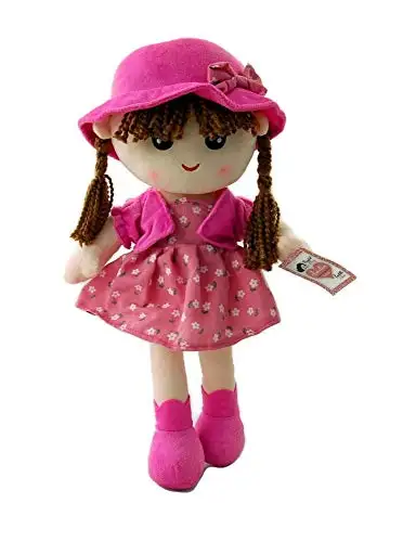 Fluffy Colours Weichpuppe Amelia Stoffpuppe Kuschelpuppe Schmusepuppe Spielpuppe Stoff Puppe — 2