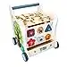 Lauflernwagen Holz Multi-Activity, 5-in-1 Spielzeug, Babywalker, Waldabenteuer, Waldtiere - Kinderspielzeug ab 1 Jahr - Lauflernwagen Junge, Mädchen - Blöcke, Stichsäge, Rad, Klemmbretter — 3