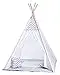Hape International Woody Woodyland_102191420 Kinder Tent Teepee, weiß — 12