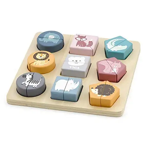 VIGA 44012 PolarB Puzzle 9-teilig — 2