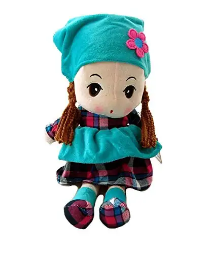 Fluffy Colours Weichpuppe Lena Stoffpuppe Kuschelpuppe Schmusepuppe Spielpuppe Stoff Puppe — 5