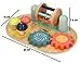 AdamToys Joy Mini Spieltafel Montessori Busy Board aus Holz für Babys — 11