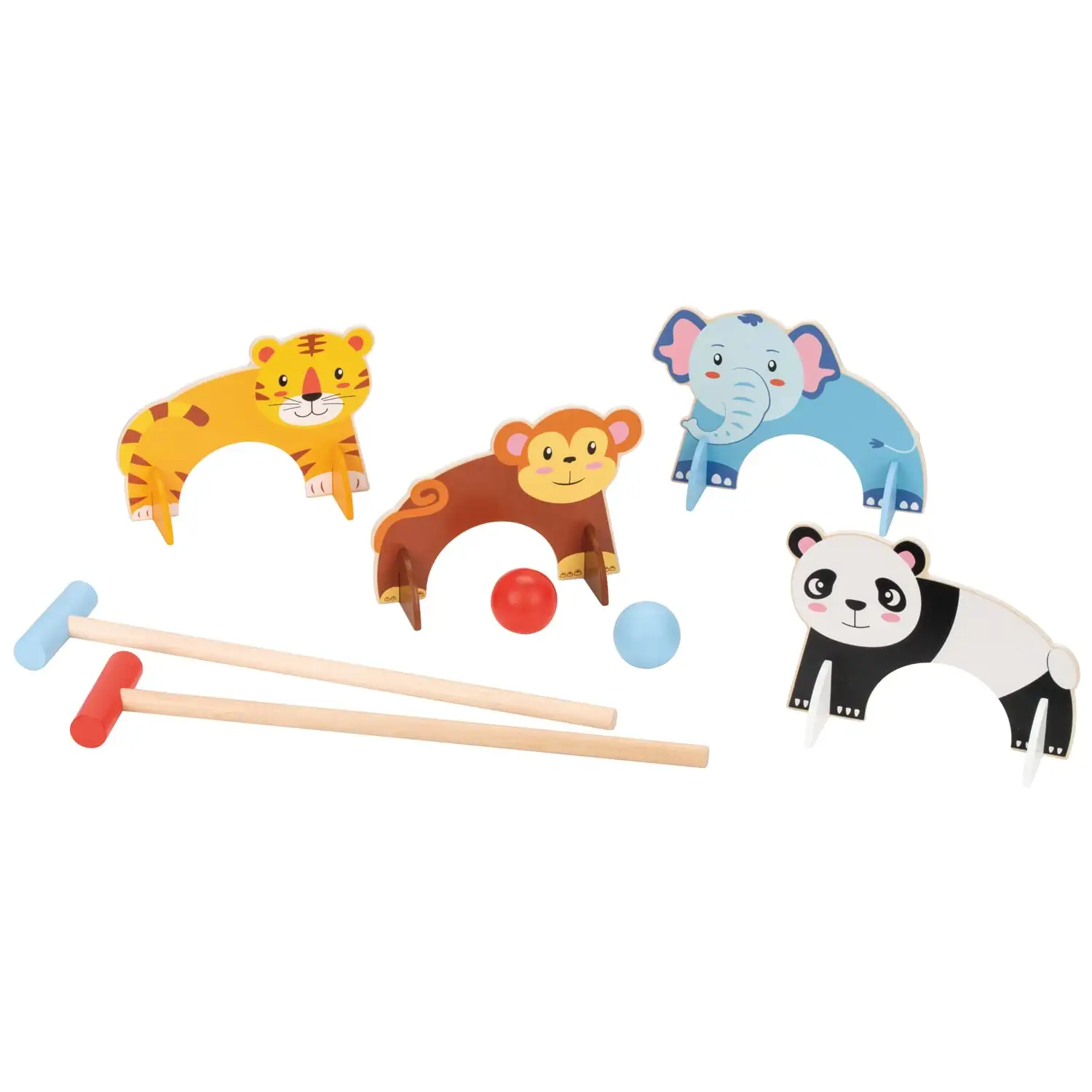 LELIN TOYS L50217 Tier-Kroquet-Set — 4