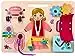Motorik-Spielzeug mit der Figur Ania, Busy Board, Activity Board aus Holz, für Kinder ab 3 Jahren - Lernspielzeug - Zum Aufhängen im Kinderbett - Bemaltes Holz mit vorstehenden Elementen — 15