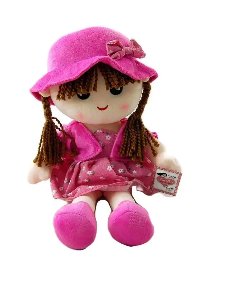 Fluffy Colours Weichpuppe Amelia Stoffpuppe Kuschelpuppe Schmusepuppe Spielpuppe Stoff Puppe — 4