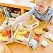 Melissa and Doug Holz Lebensmittel Kinderküche Zubehör Holz | Spielküche Zubehör Holz & Kaufladen Zubehör Holz | Küchenspielzeug für Kinder Küchenzubehör | Holzspielzeug Küche Kinder ab 2 Jahre — 5