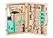 Woody 91800 Werkzeugschrank , Werkschrank ,16 teiliges Set. Werkzeugkoffer Holz Natur — 2