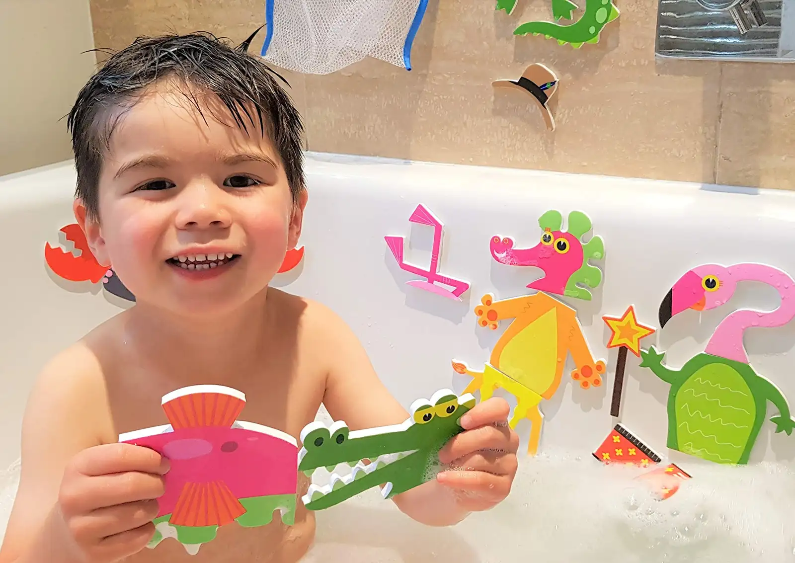 Buddy & Barney Bath Time Stickers Toy for Kids (Weird & Wonderful Animals) — 10