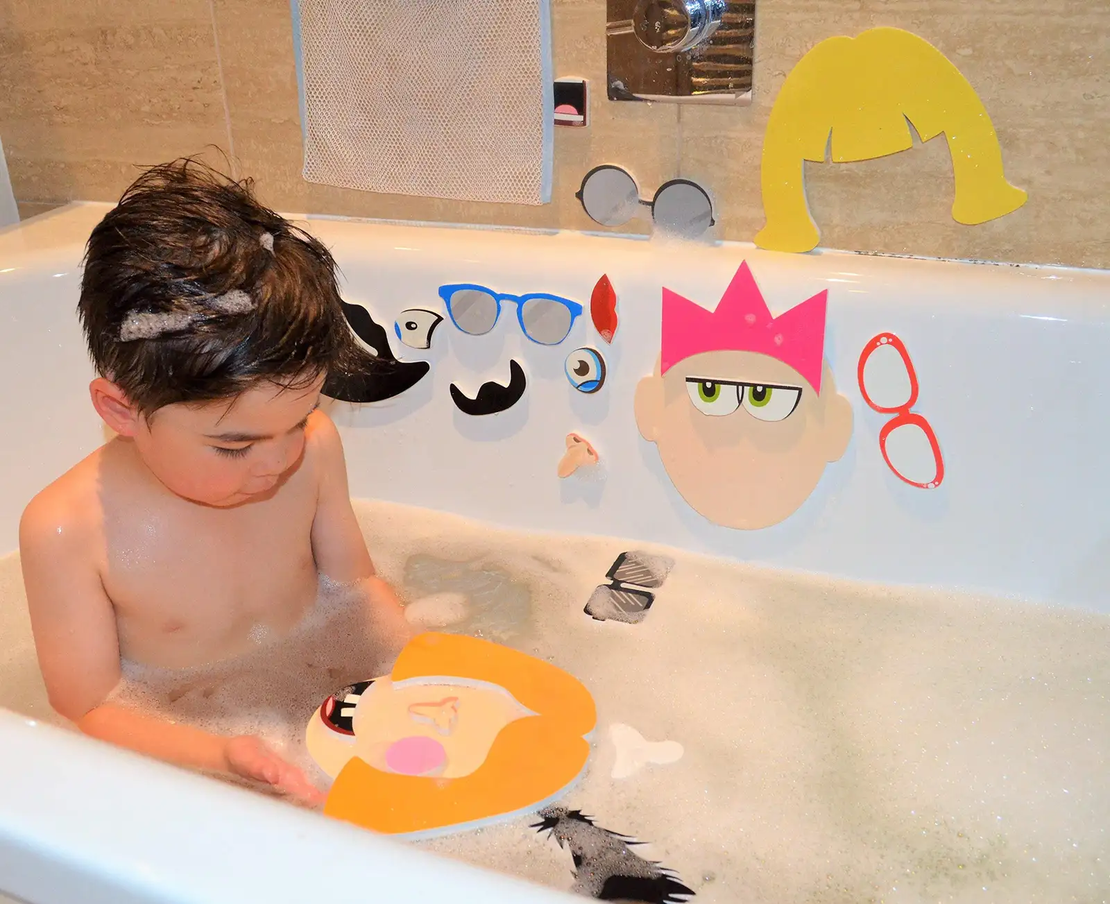 Buddy & Barney BB007 Silly Faces Bath Stickers, 24 x 5 x 26 Centimeters — 7