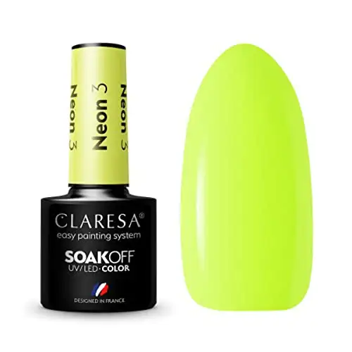 3 Neon UV Nagellack 5 ml Claresa — 2