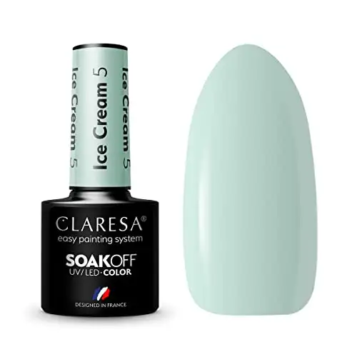 5 Ice Cream UV Nagellack 5 ml Claresa — 2