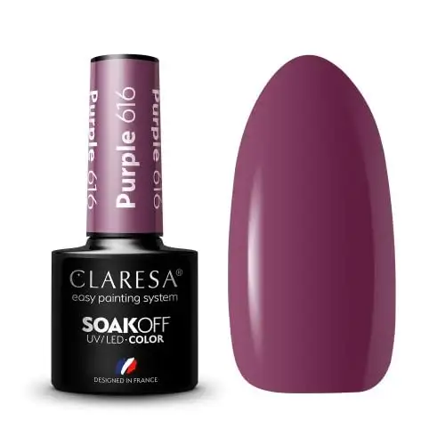 616 Purple UV Nagellack 5 ml Claresa