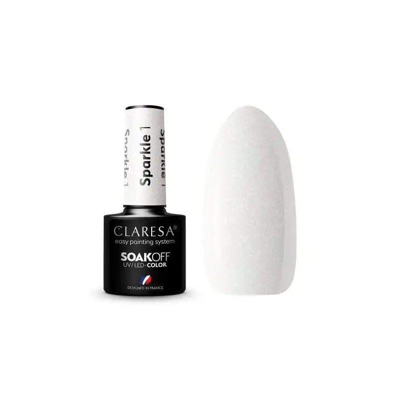 1 Sparkle UV Nagellack 5 ml Claresa