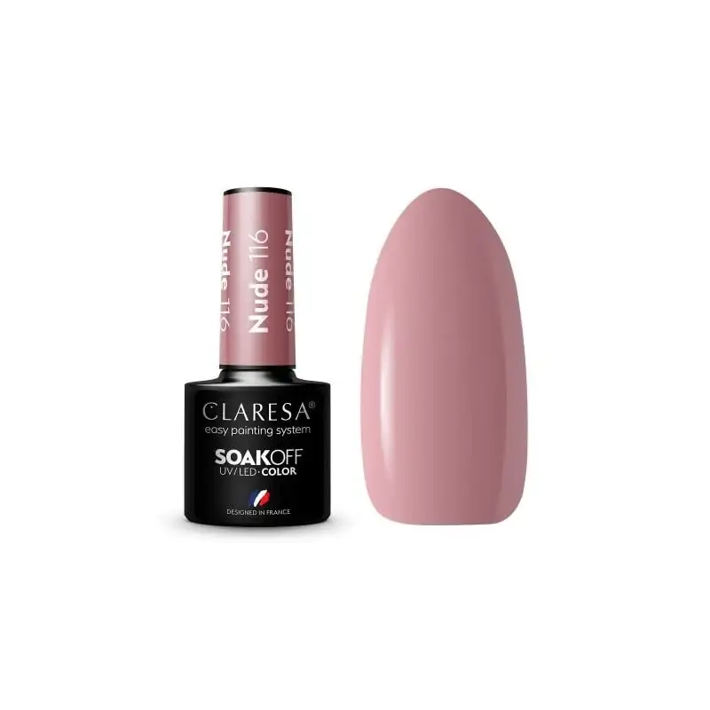 116 Nude UV Nagellack 5 ml Claresa