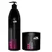 Joanna Seide-Seide Shampoo + Conditioner 2x1L Glättungsset für trockenes und strapaziertes Haar nach Friseurbehandlungen — 3