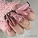 Claresa UV LED Nagellack Collection Hybrid Maniküre Soak Off Nail Polish, Farbe Rosa, Nr 517, 5ml — 6