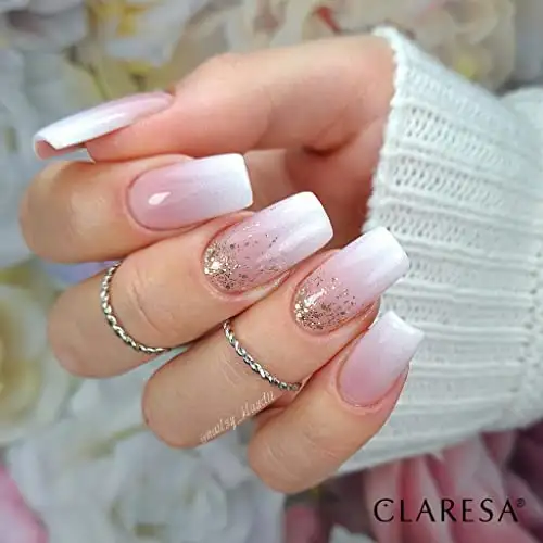 Claresa Extend UV Nagellack Base 5in1 Keratin, Manicure, Pedicure, Basis für Hybridlack, verleiht das Aussehen einer natürlichen Maniküre, Rosa Farb Nr 03, 5ml — 11