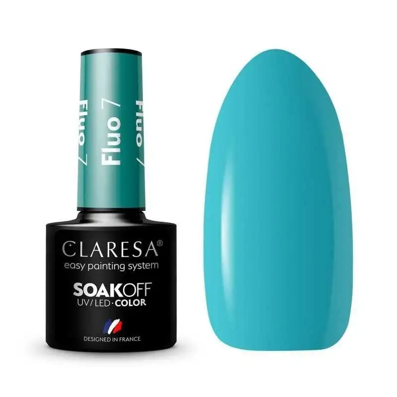 7 Fluo UV Nagellack 5 ml Claresa