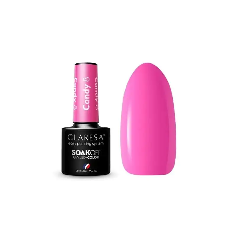 8 Candy UV Nagellack 5 ml Claresa