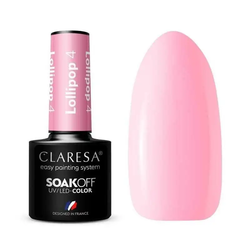 4 Lollipop UV Nagellack 5 ml Claresa