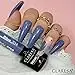 Claresa UV LED Nagellack Collection Hybrid Maniküre Soak Off Nail Polish, Farbe Blau, Nr 704, 5ml — 6