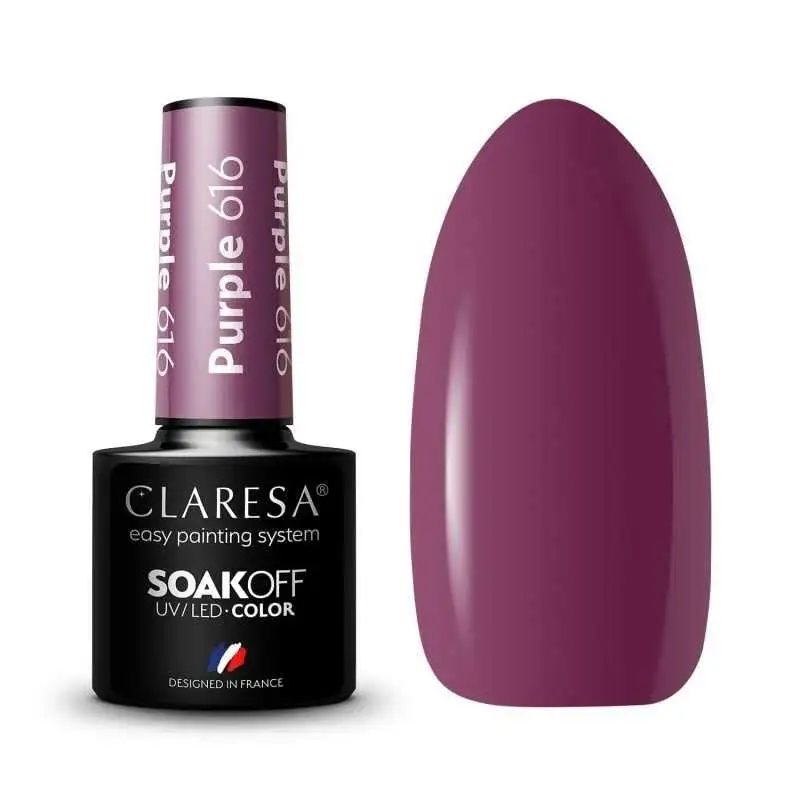 621 Purple UV Nagellack 5 ml Claresa