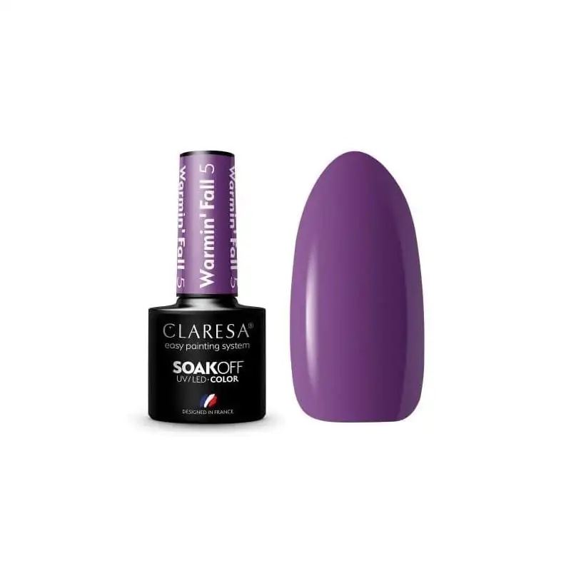 5 Warmin Fall UV Nagellack 5 ml Claresa