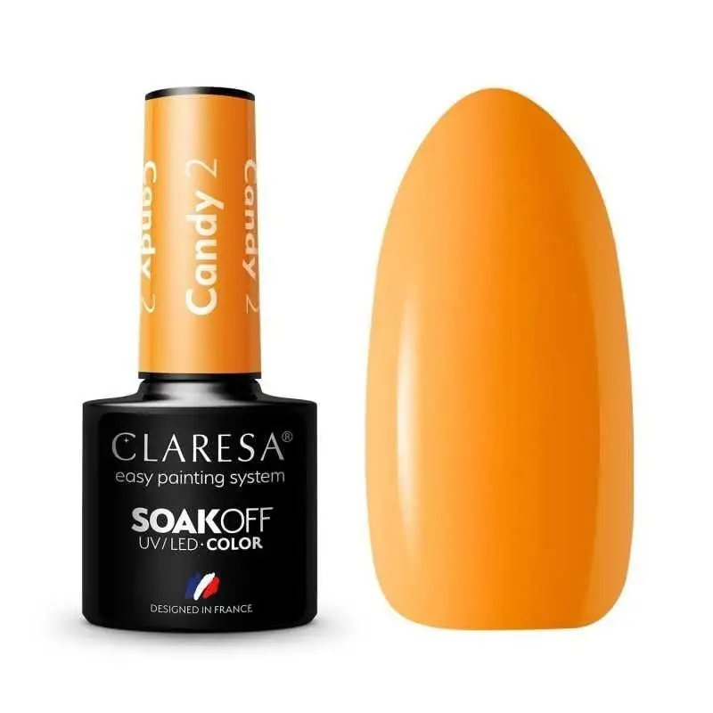 2 Candy UV Nagellack 5 ml Claresa
