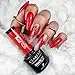 Claresa UV LED Nagellack Collection Hybrid Maniküre Soak Off Nail Polish, Farbe Rote, Nr 406, 5ml — 6