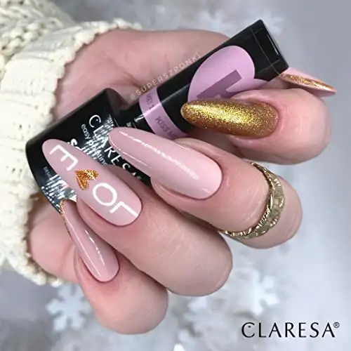 Claresa UV LED Nagellack Collection Hybrid Maniküre Soak Off Nail Polish, Farbe Golden, Nr 13, Fallin Love, 5ml — 14