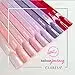 Claresa UV LED Nagellack Collection Hybrid Maniküre Soak Off Nail Polish, Farbe Rosa, Nr 504, 5ml — 12