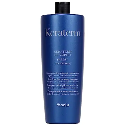 Fanola Keraterm Hair ritual Shampoo pH 5,2-5,7 Anti-Frizz disciplining shampoo, 1000 ml — 2