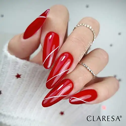 Claresa UV LED Nagellack Collection Hybrid Maniküre Soak Off Nail Polish, Farbe Rote, Nr 418, 5ml — 11