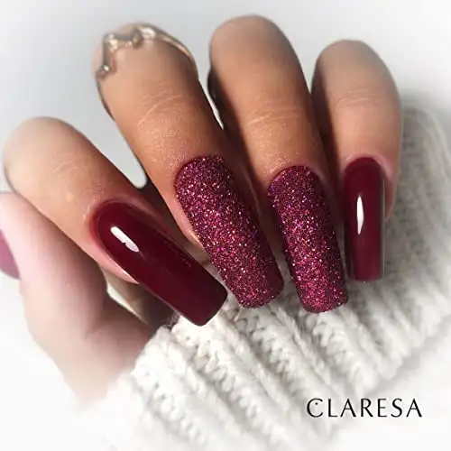 Claresa UV LED Nagellack Collection Hybrid Maniküre Soak Off Nail Polish, Farbe Braun, Nr 308, 5ml — 5