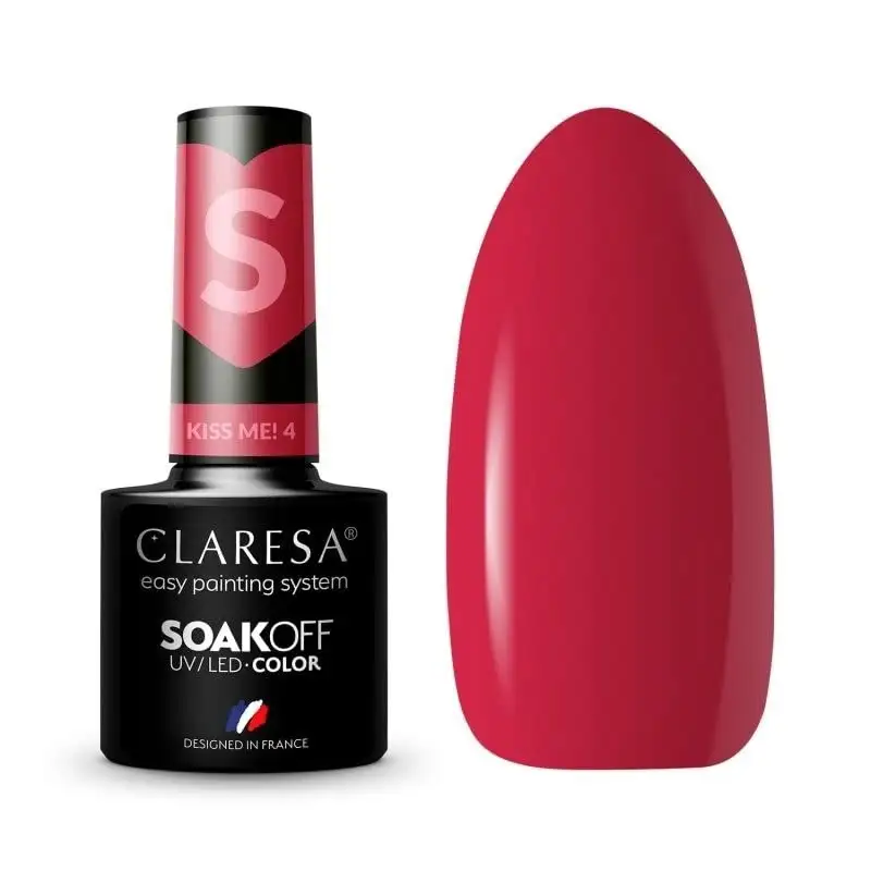 4 Kiss Me! UV Nagellack 5 ml Claresa
