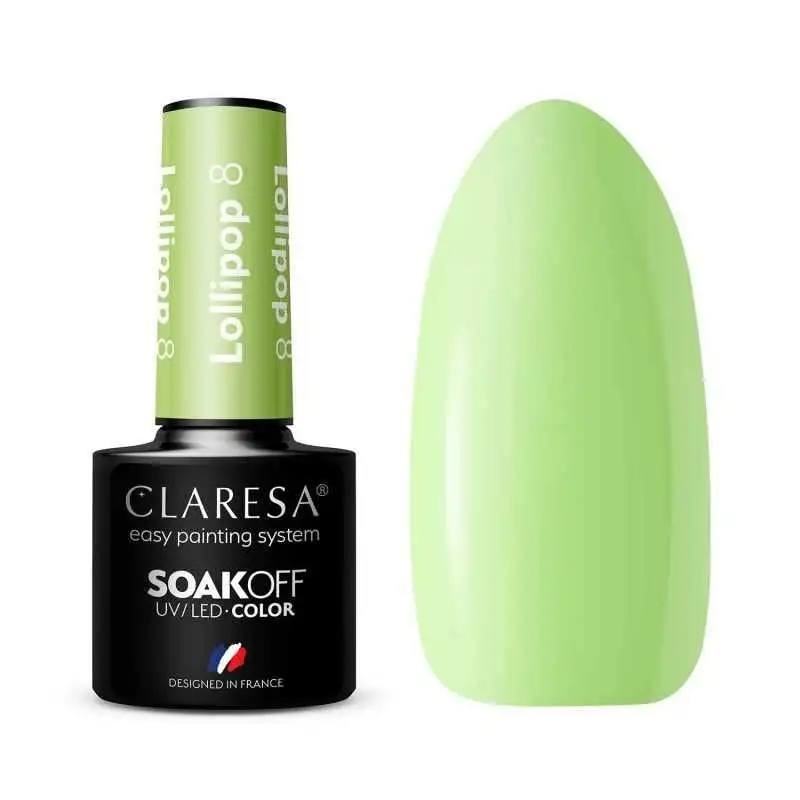 8 Lollipop UV Nagellack 5 ml Claresa