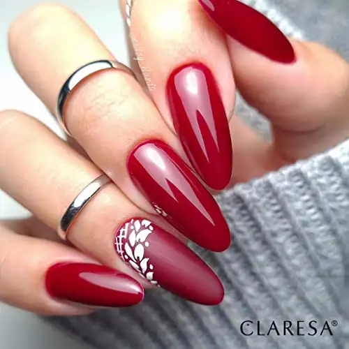 Claresa UV LED Nagellack Collection Hybrid Maniküre Soak Off Nail Polish, Farbe Rote, Nr 435, 5ml — 5