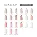 Claresa UV Nagellack Rubber Base Manicure & Pedicure, Nr 02, Halbtransparent, 5ml — 10