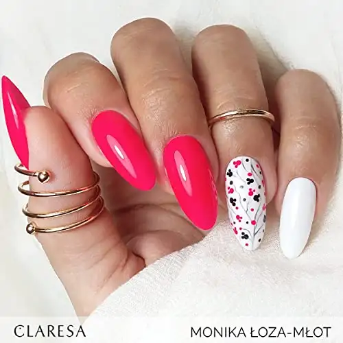 Claresa UV LED Nagellack Collection Hybrid Maniküre Soak Off Nail Polish, Farbe Rosa, Nr 530, 5ml — 5