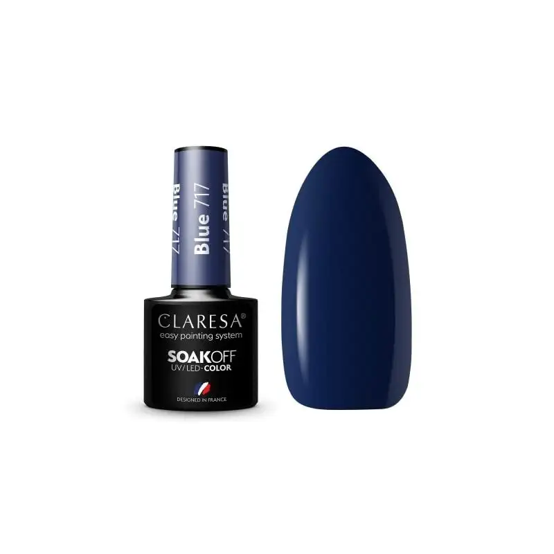 717 Blue UV Nagellack 5 ml Claresa